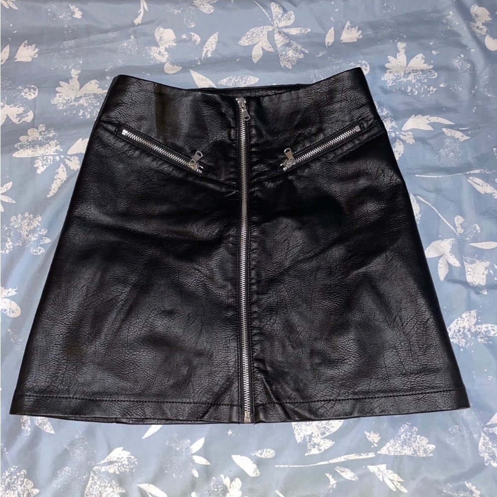 Pimkie leather skirt
